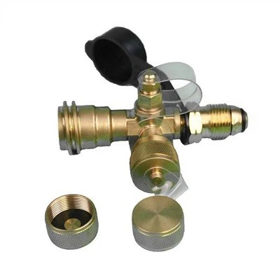 Propane Quick Txuas Y Adapter